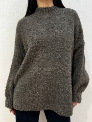 Bouclette Wool V-Neck...