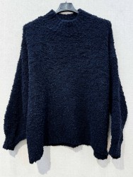 Bouclette Wool V-Neck...