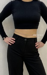 Rhinestone Waist Belt