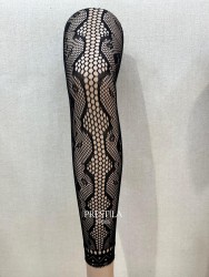 12X Collants résille sans...