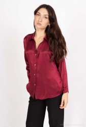 Satin Shirt, HANNAH